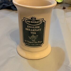 Lord Buckley's English Breakfast Tea Holder
